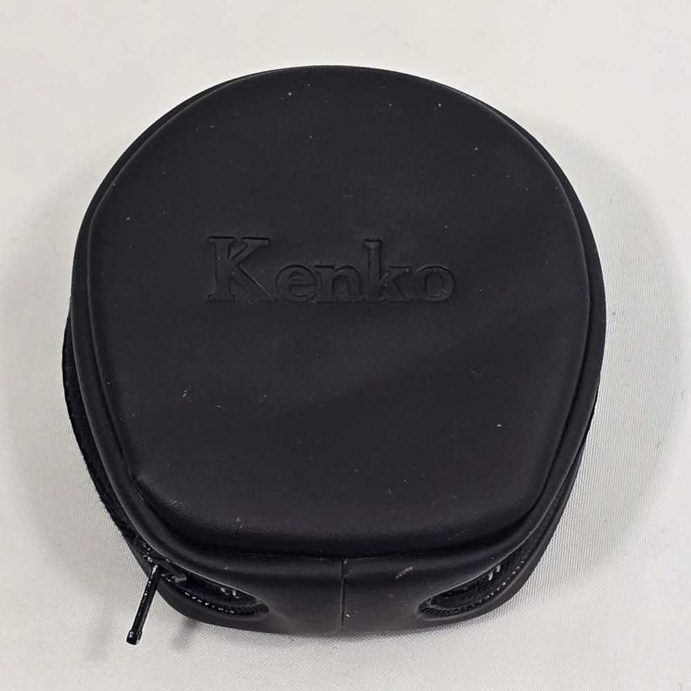 Kenko‎ Black Vinyl Soft Sided Zip Lens Storage Case